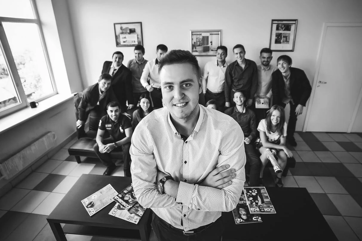Mike with the PARUS digital agency team